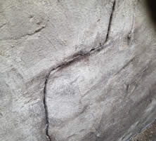 Crack in foundation