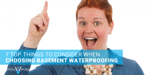 basement waterproofing toronto ontario
